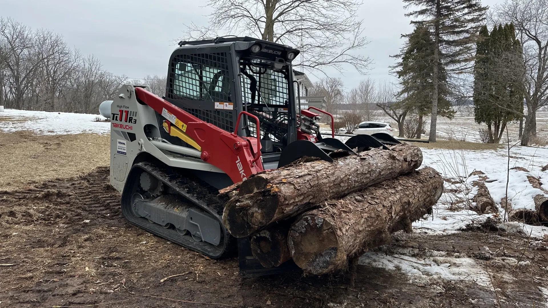 Stump grinding