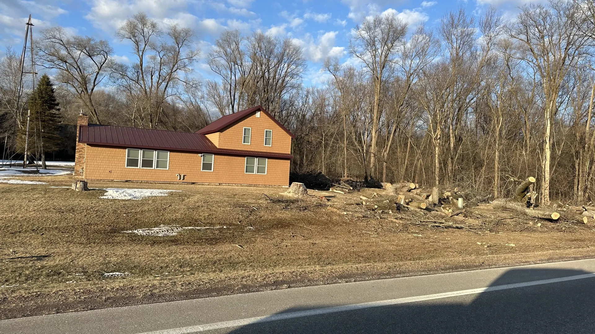 Cleared property after professional land clearing by Kingdom Service